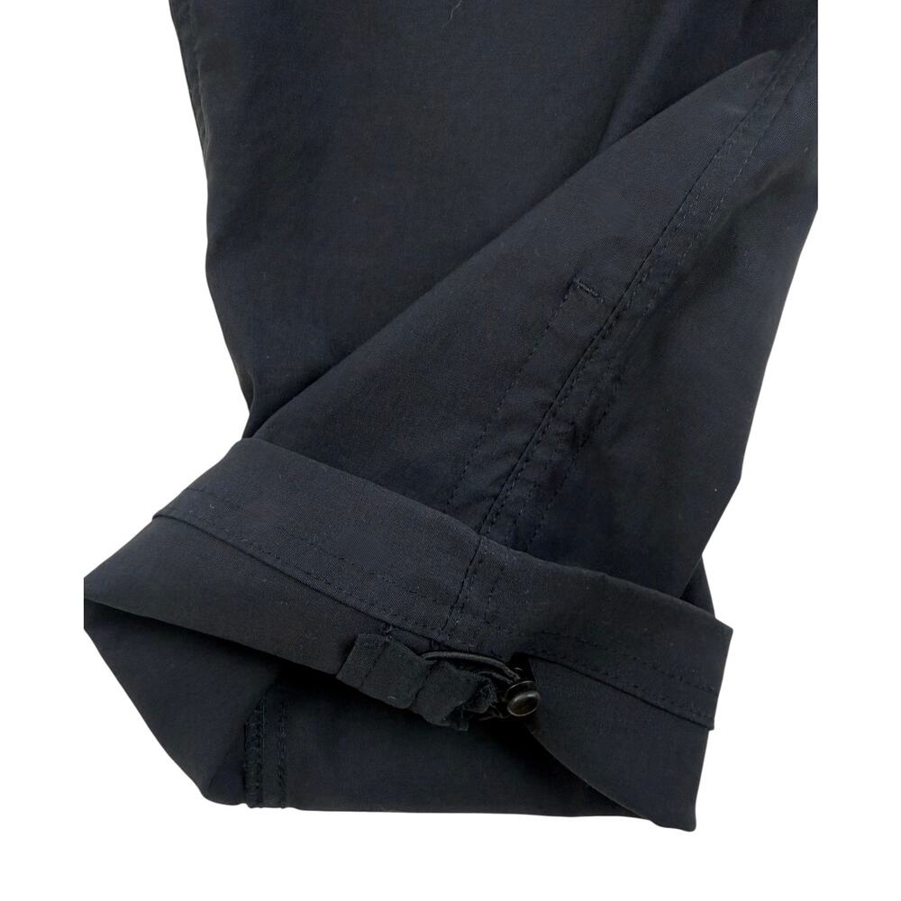 Eddie Bauer First Ascent Guide Pro Hiking Capris Womens 6 Black Cinch Hem - Picture 11 of 16